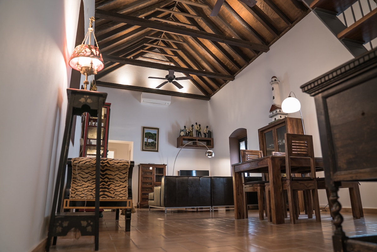 Loft colonial en Casa Palacio. Parking gratis