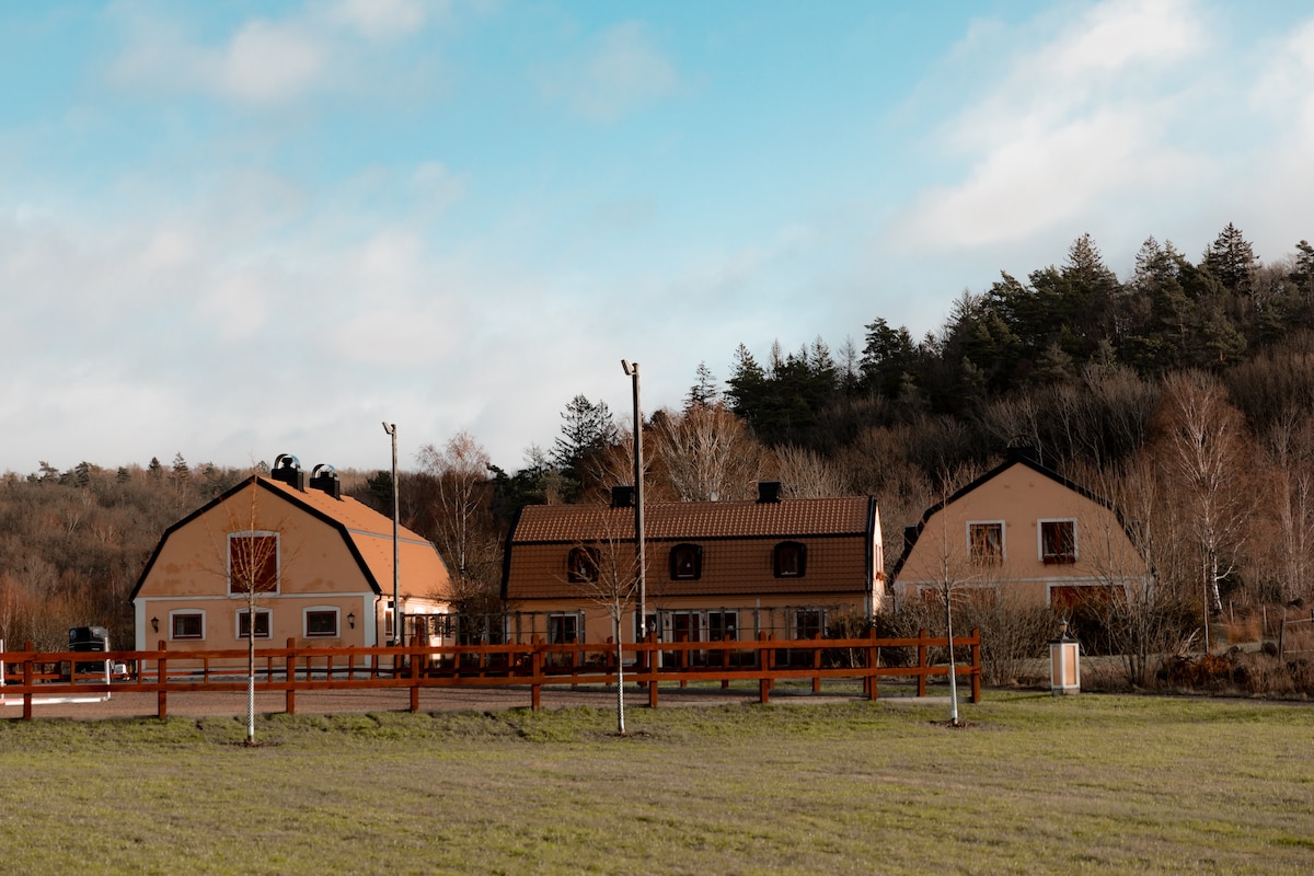 New and cosy apartment on a farm