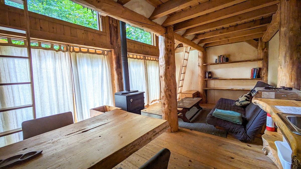 Timber Frame Cabin at Terra Perma