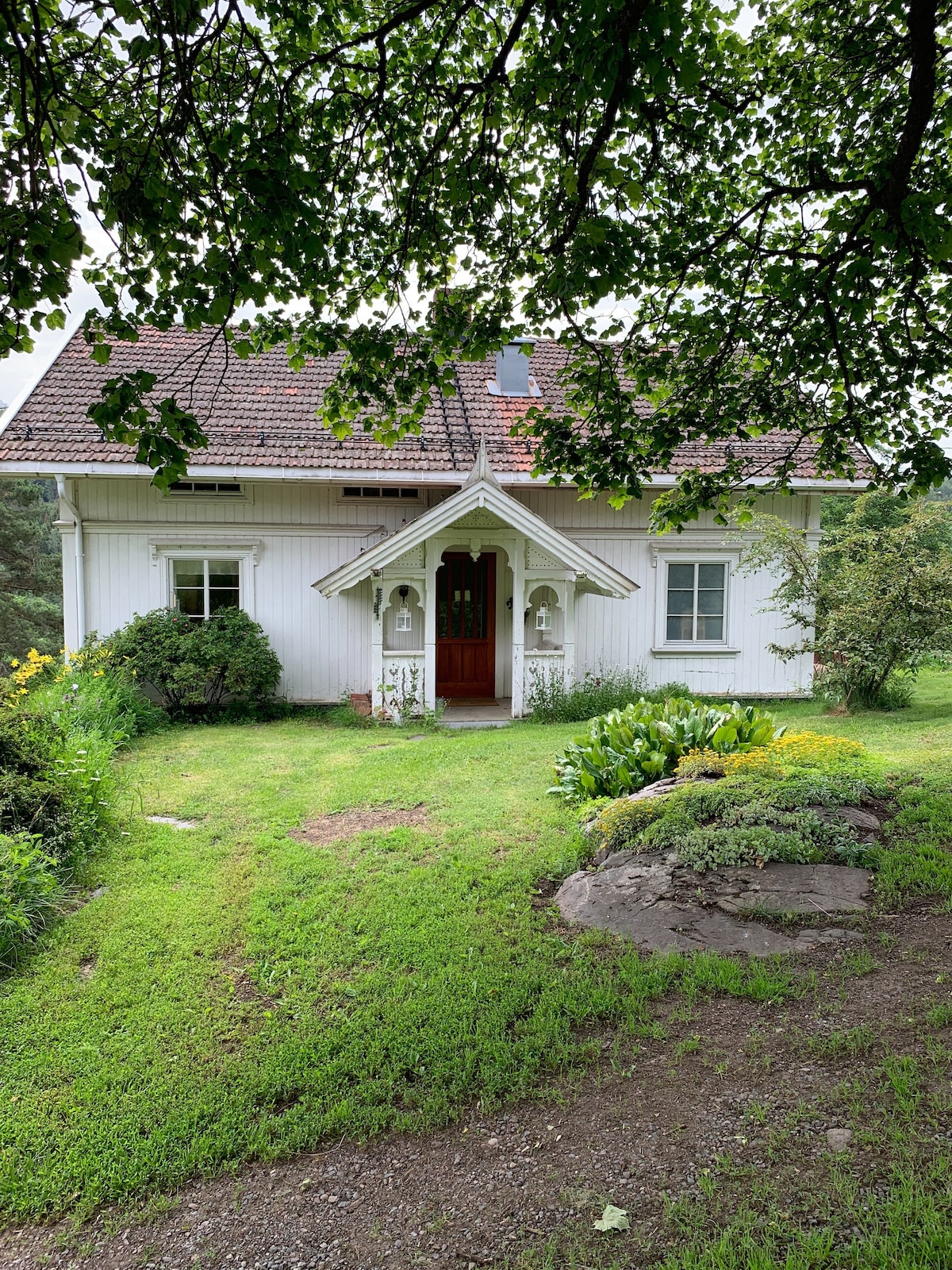 田园诗般的小房子，位于农场距离奥斯陆1小时车程