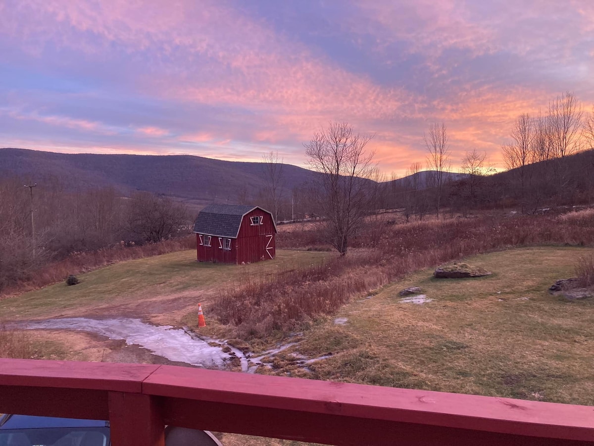 在Catskill Star下的热水浴缸中放松身心