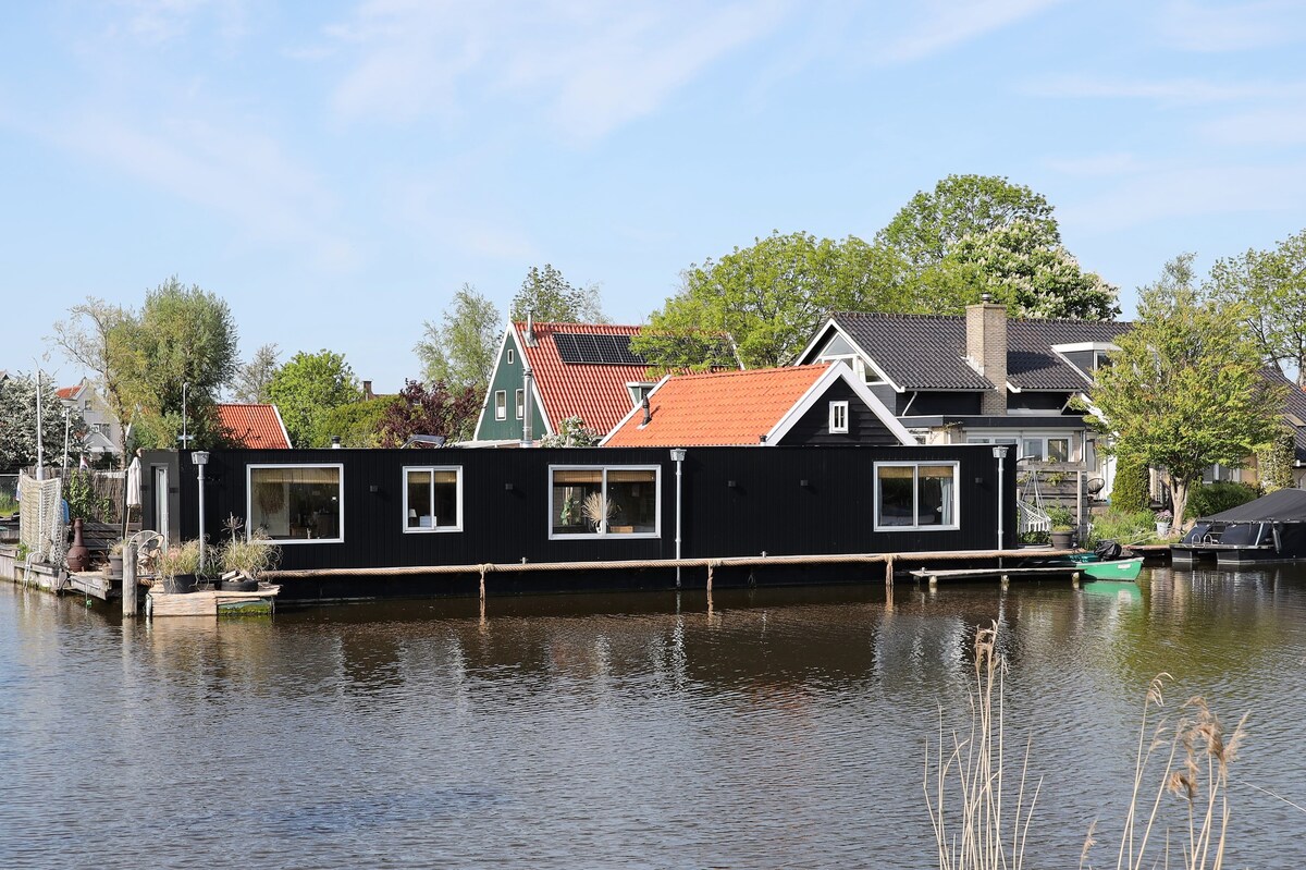 De Rijp的船屋（靠近阿姆斯特丹）