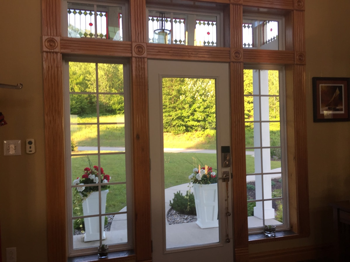 Lake Michigan View with Inground Heated Pool