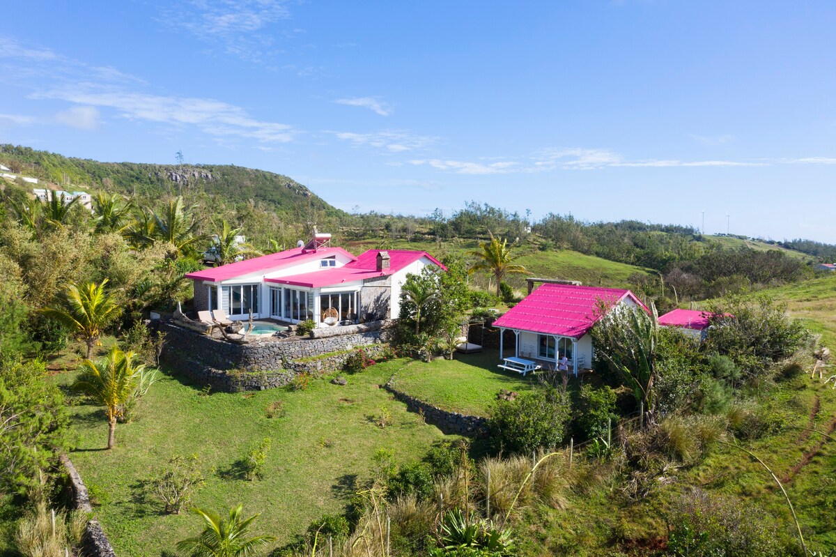 罗德里格斯别墅（ Villa Lorizon Island of Rodrigues ） ，游泳池，无线网络