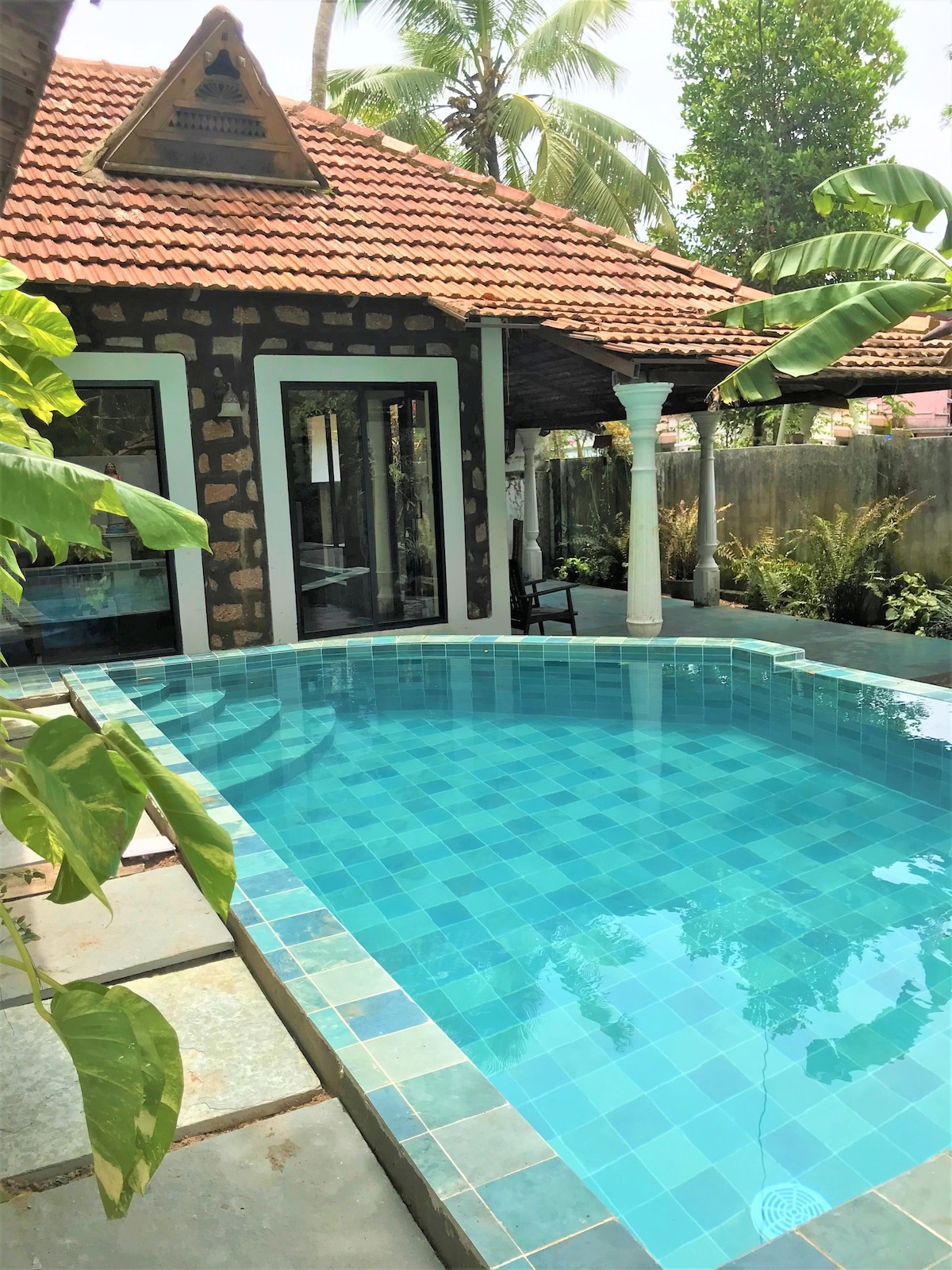 Villa with private swimming pool @Marari beach
