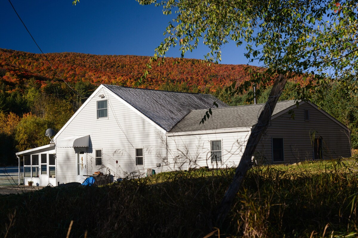 Catskill Mountain Cabin Waterfall Retreat