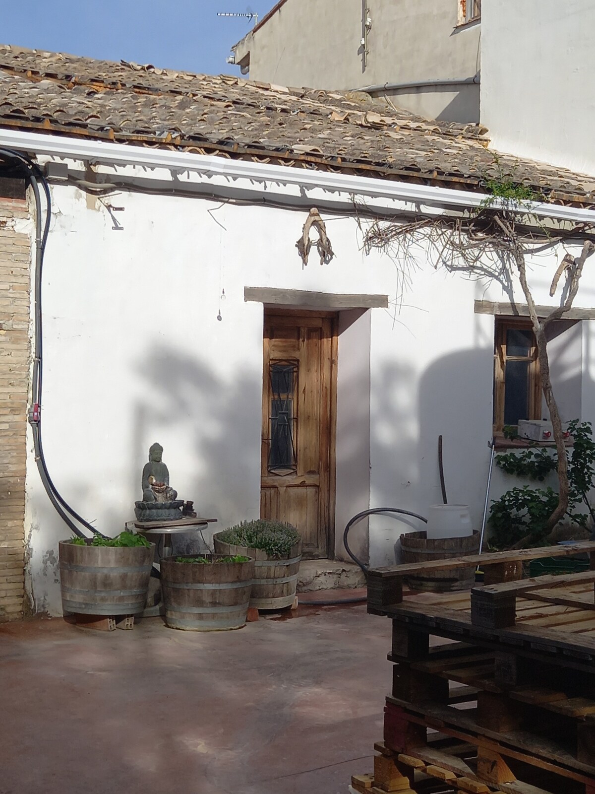 Alojamiento en bodega de vino natural