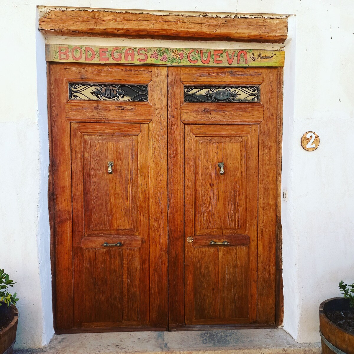 Alojamiento en bodega de vino natural