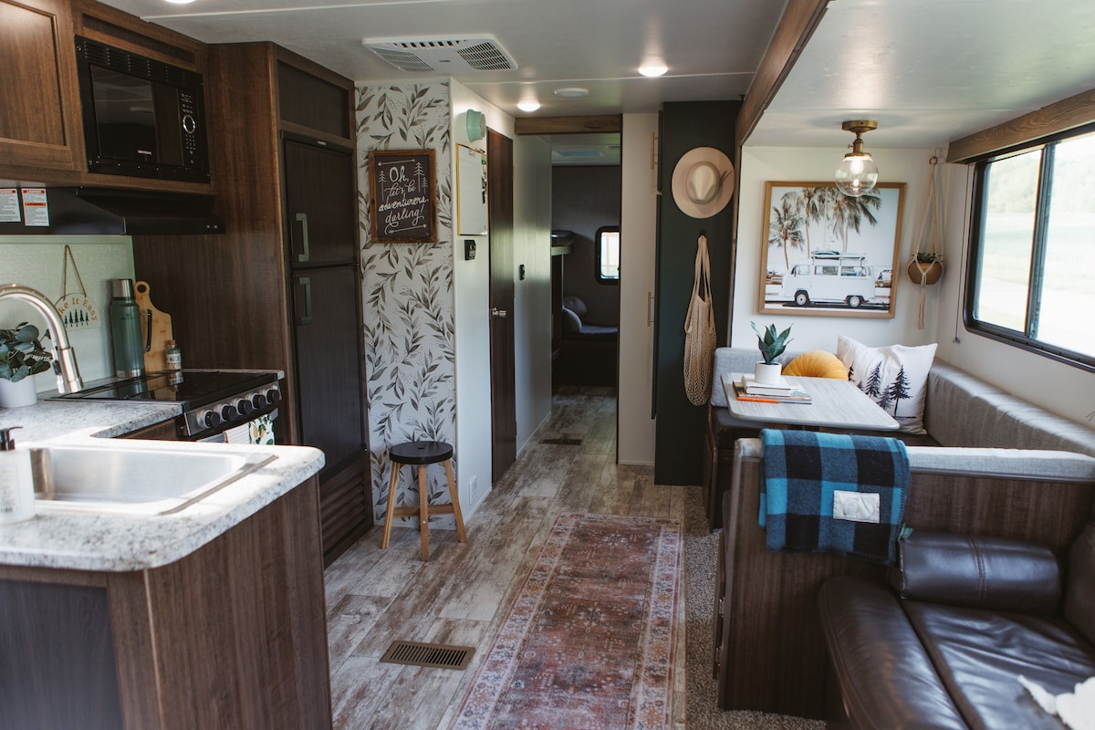 The Ball Camp Travel Trailer Stay