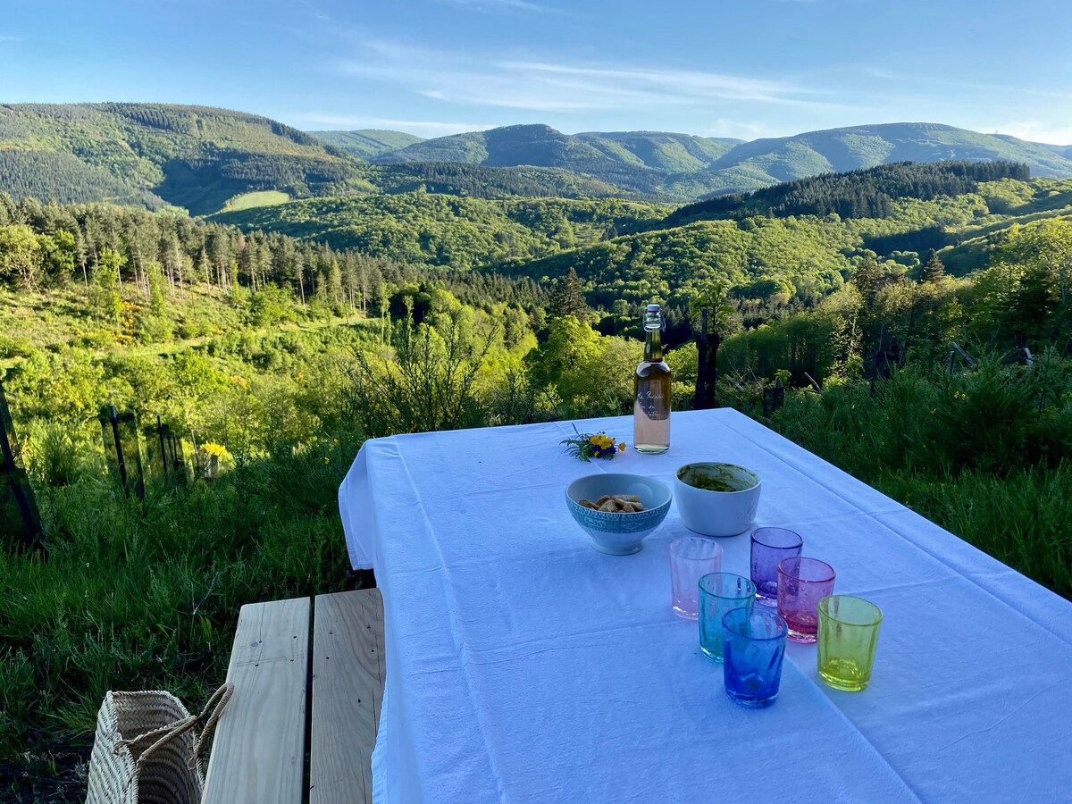 Le Rocadel ， Charming House Haut Languedoc