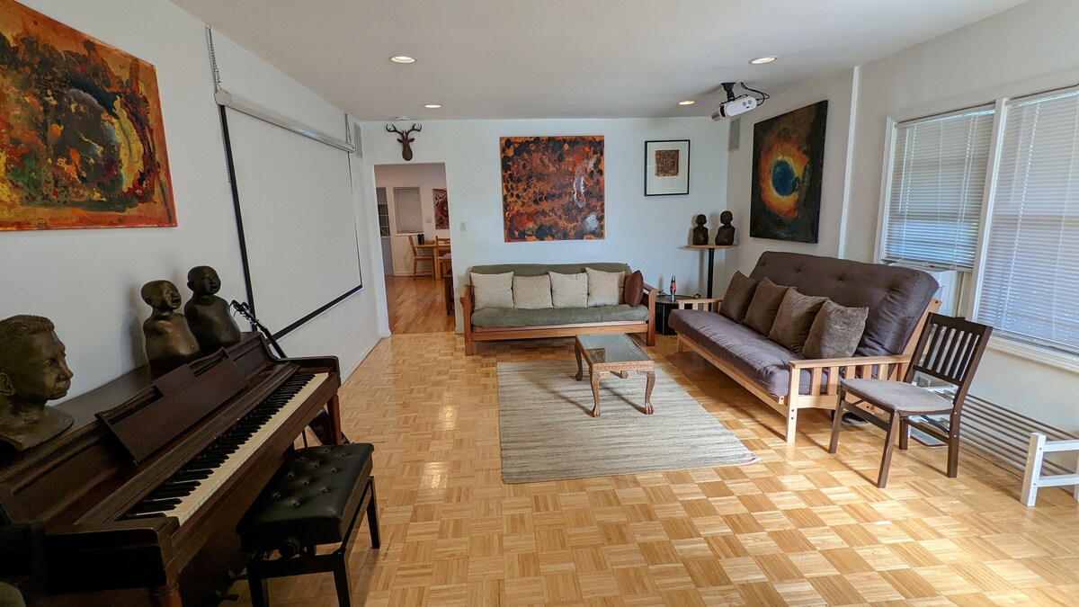 5卧室、400平方英尺单间公寓、室内温水泳池、空调、花园