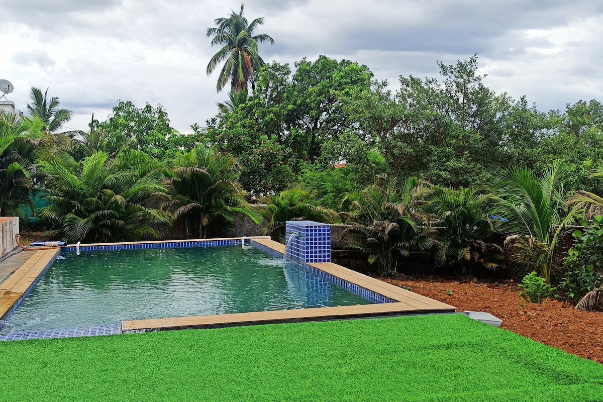 GreenWood Villa - 4BHK AC Pool Villa.