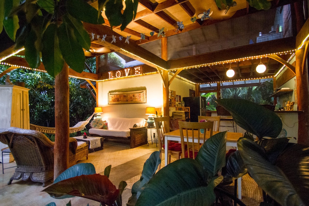 波希米亚小屋：迷人的生态热带隐蔽之地