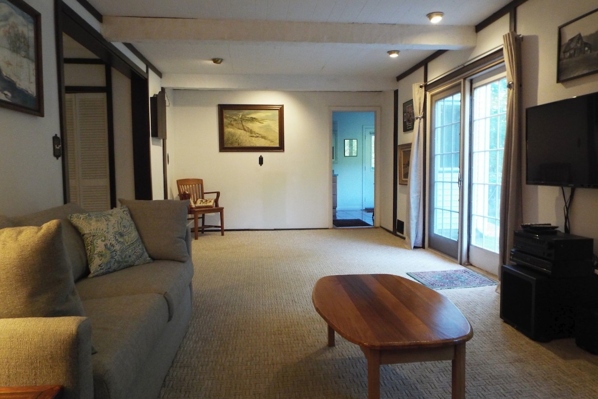 宽敞的2卧室公寓，配备家一般的舒适设施