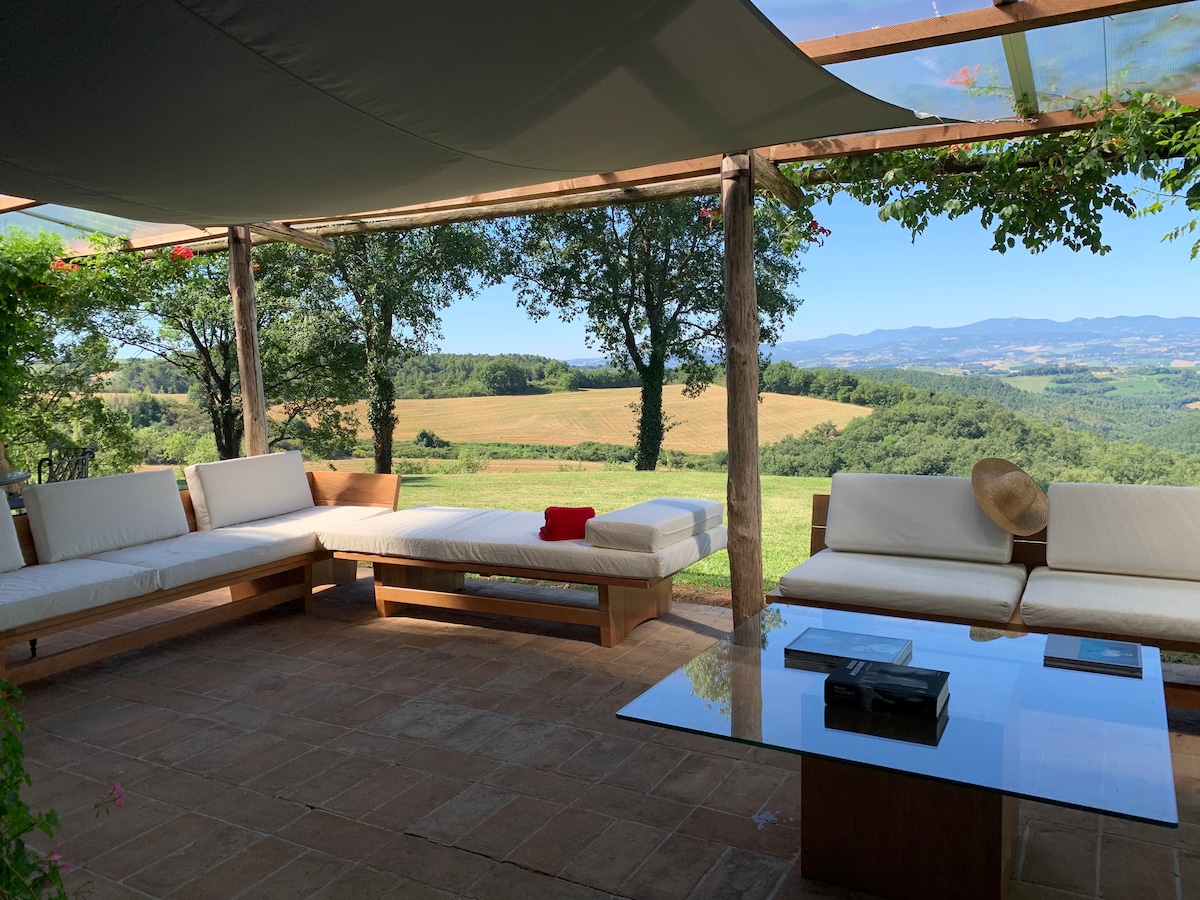 Todi Luxury casale with view : Casa Martana