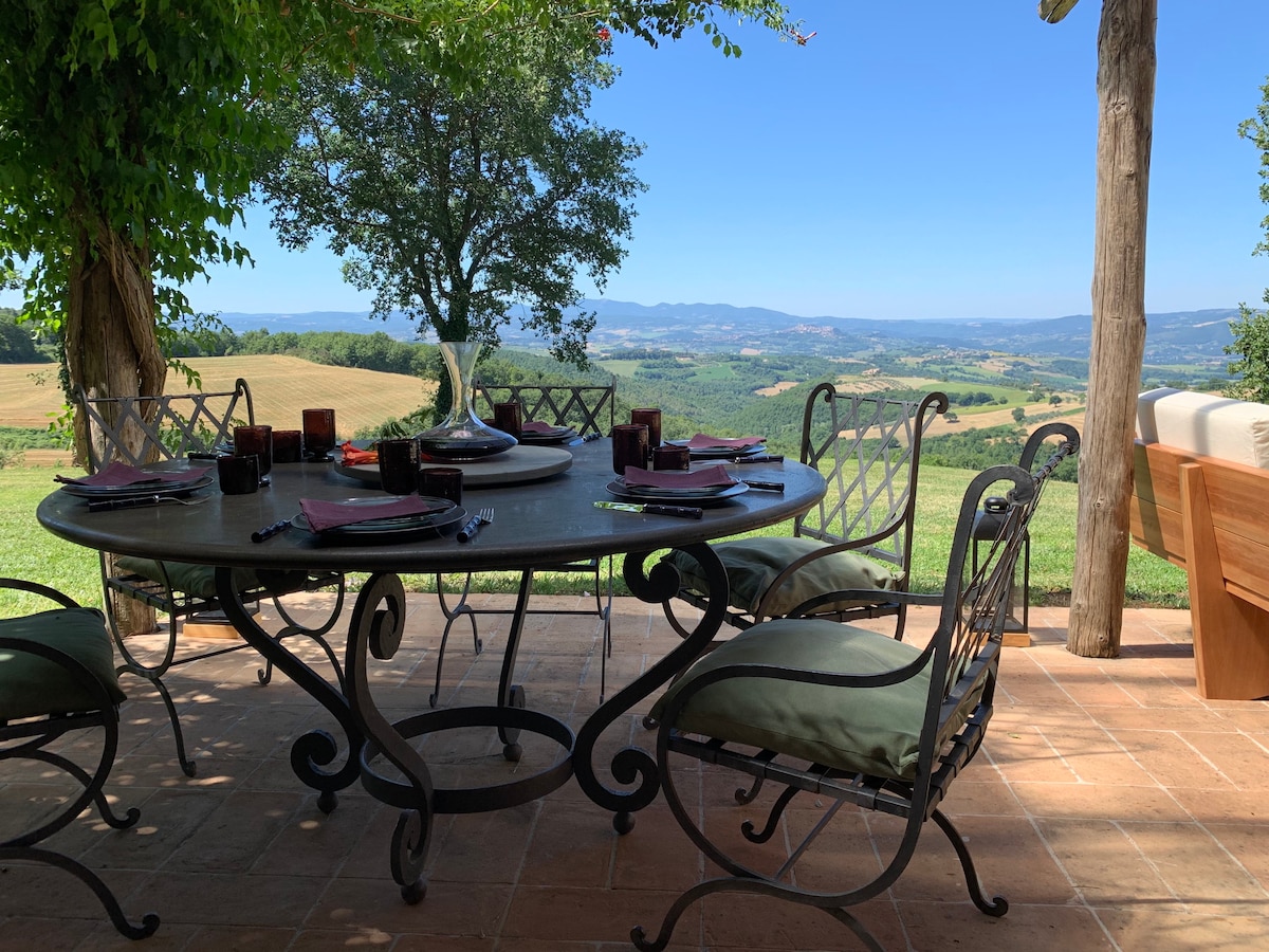 Todi Luxury casale with view : Casa Martana