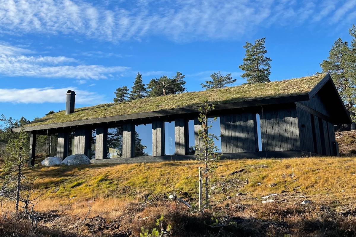 奥斯陆最近的高山上的现代小屋