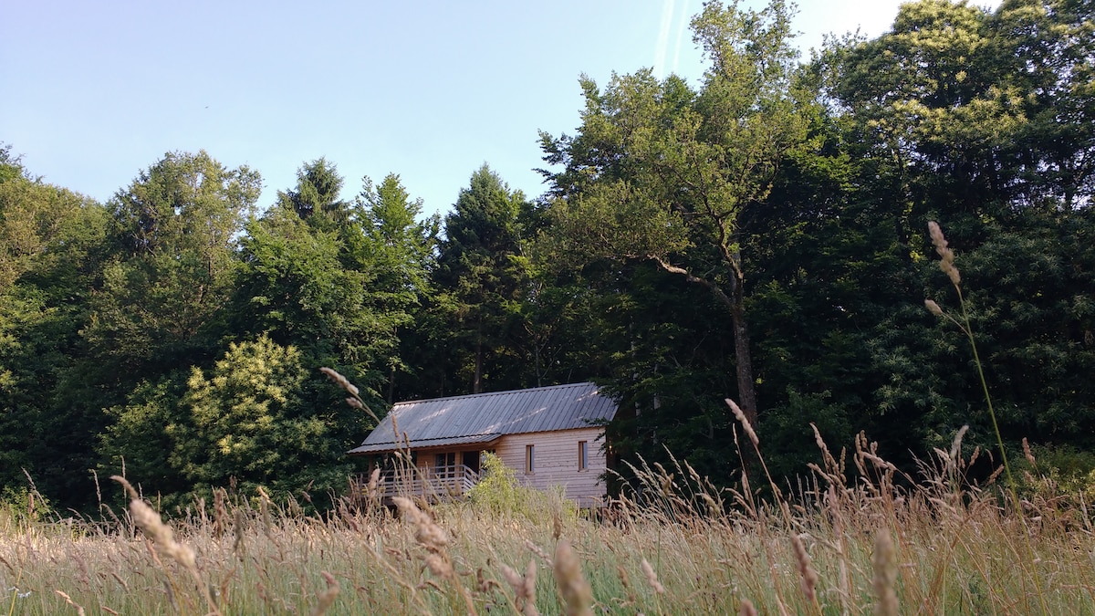 La grande cabane et spa du Perche Normandie F