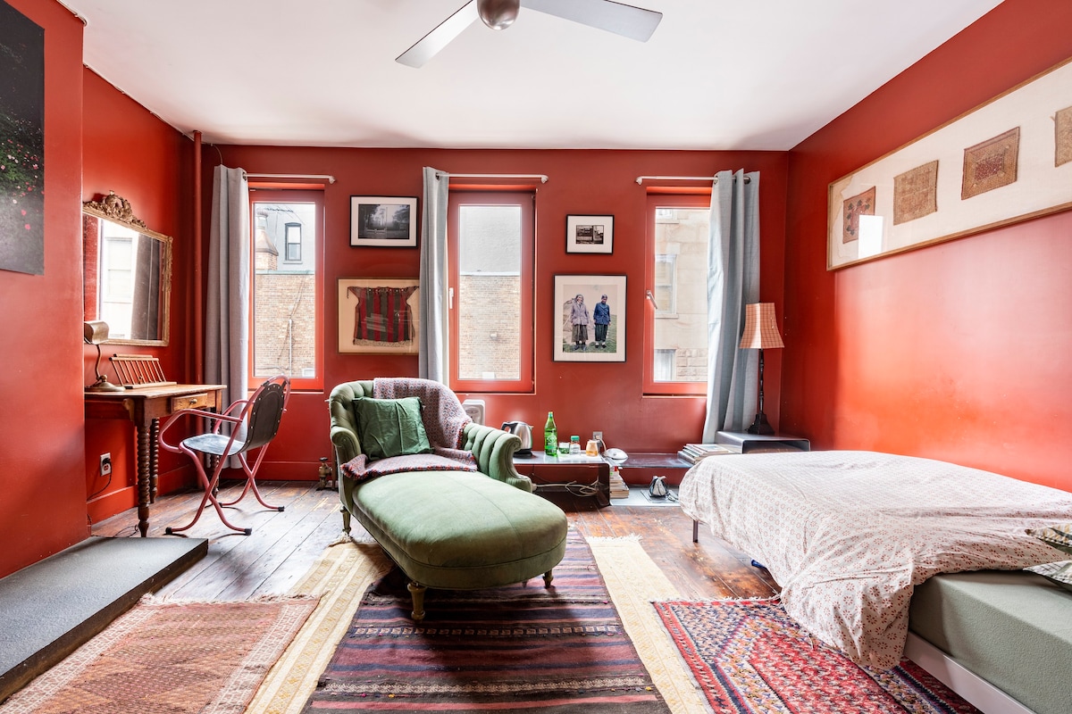 your own floor in stunning West Village townhouse