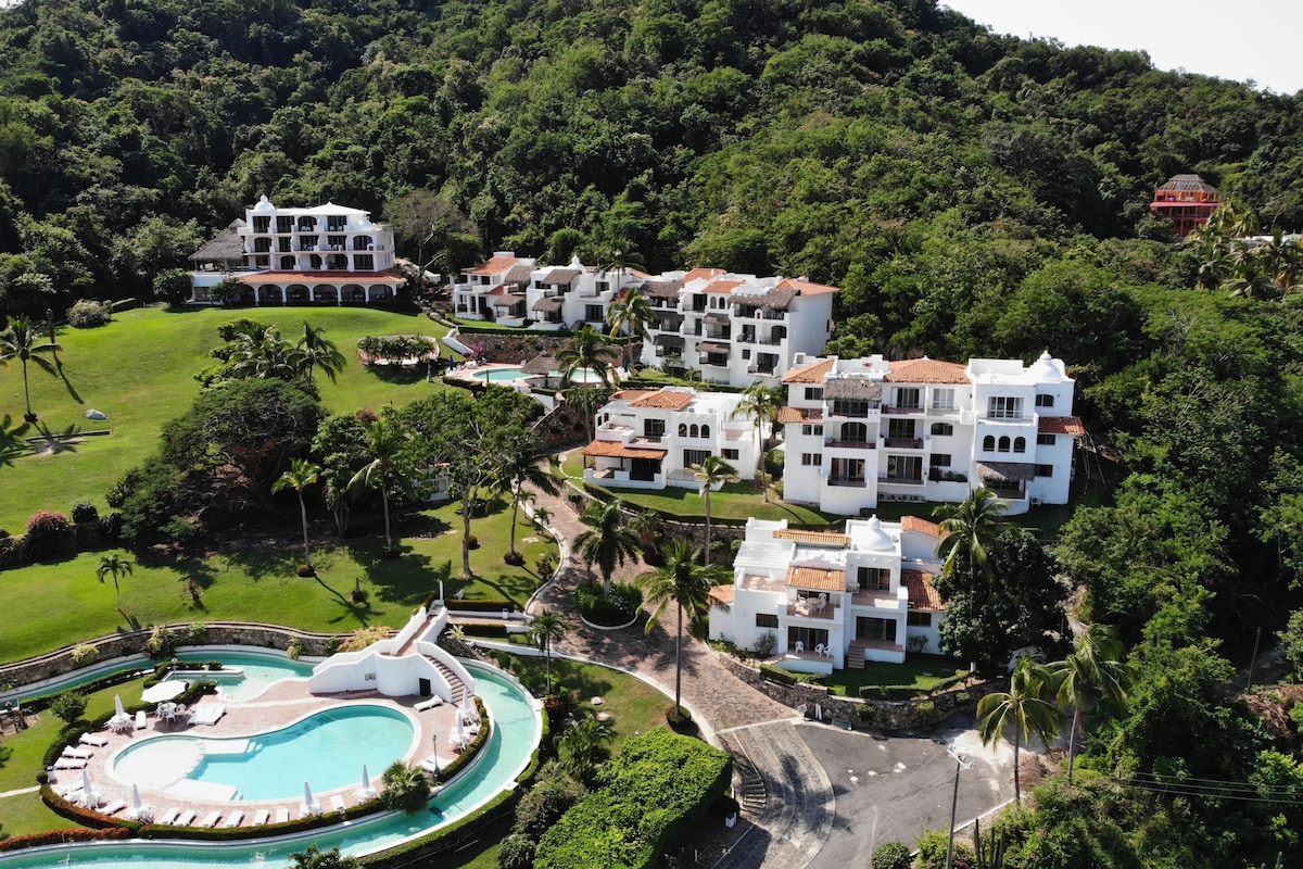 曼萨尼洛（ Manzanillo ）附近的别墅度假胜地，可欣赏太平洋景观！
