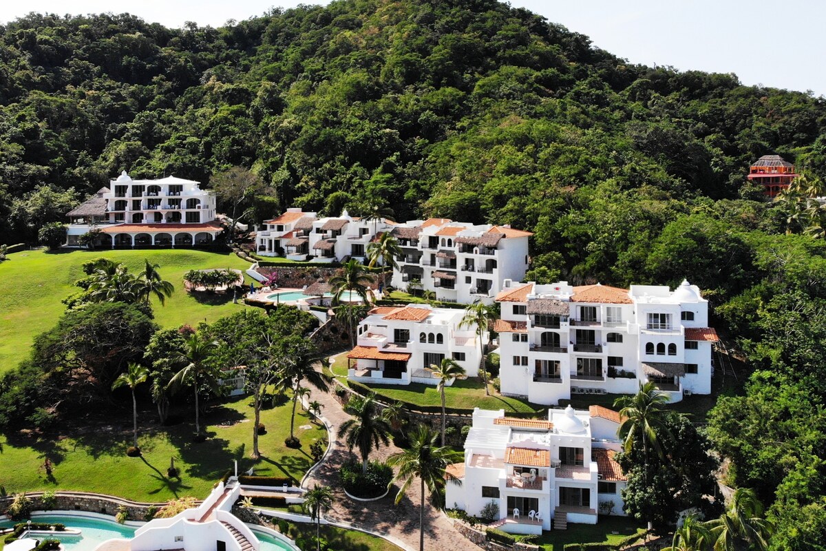 曼萨尼洛（ Manzanillo ）附近的别墅度假胜地，可欣赏太平洋景观！