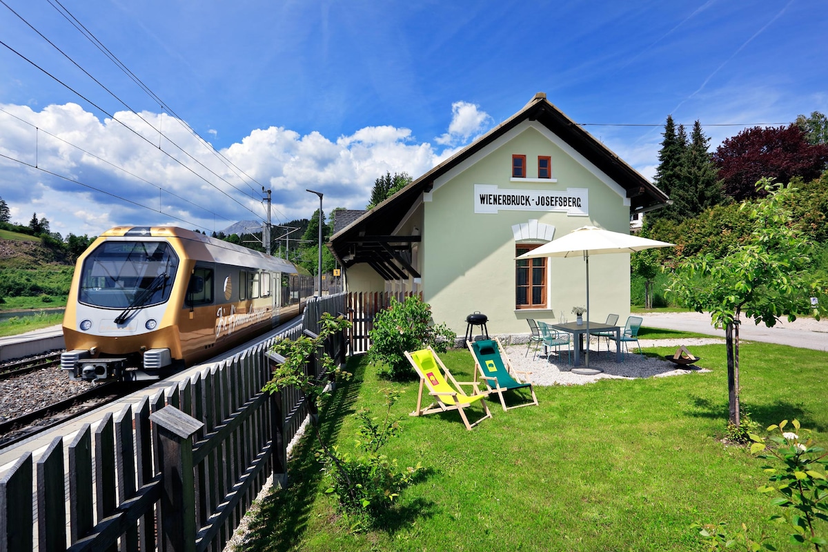 Urlaub am BAHNhof