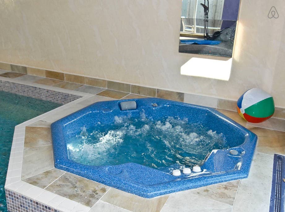 Indoor pool, hot-tub, cinema. From £299 a night!