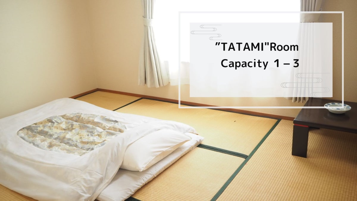 バストイレ無和室6畳（共有大浴場／共有トイレ）tatami room⑦