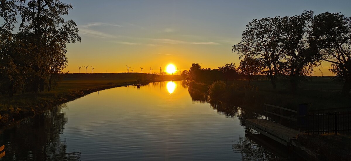 Idylliska Göta Kanal