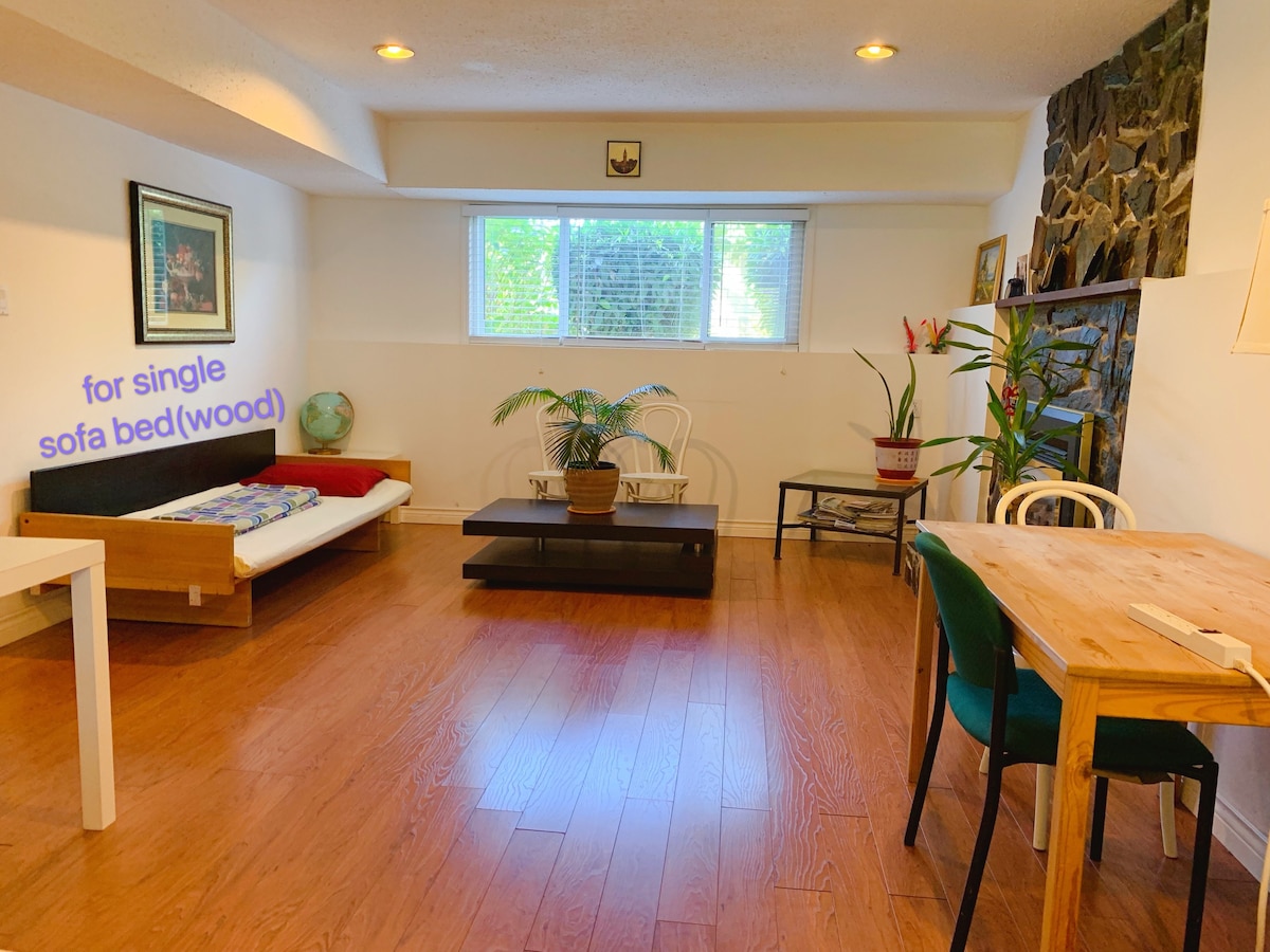 200sf Spacious Comfy Room in North Delta