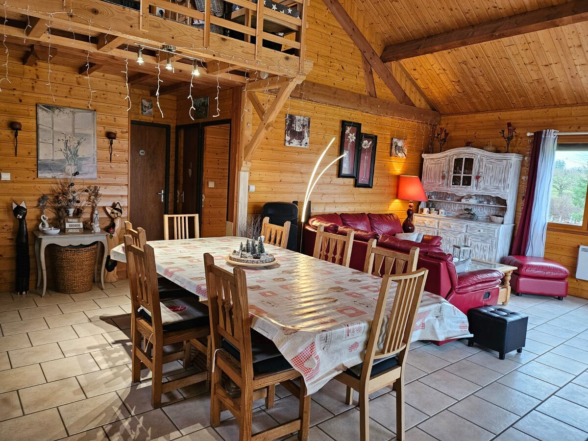 CHALET IN PEACE NEAR THERMAL CITY AND PARK LE PAL