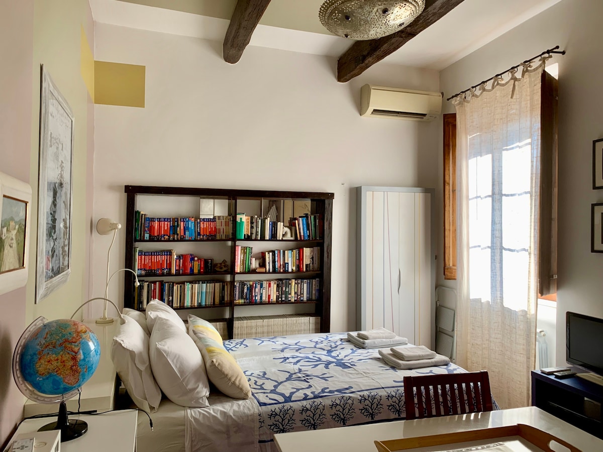 CR - Trastevere带露台的舒适单间公寓