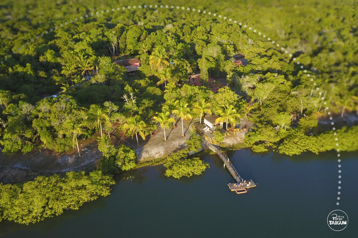 Porto Taigun, Sítio completo – Santo André, Bahia