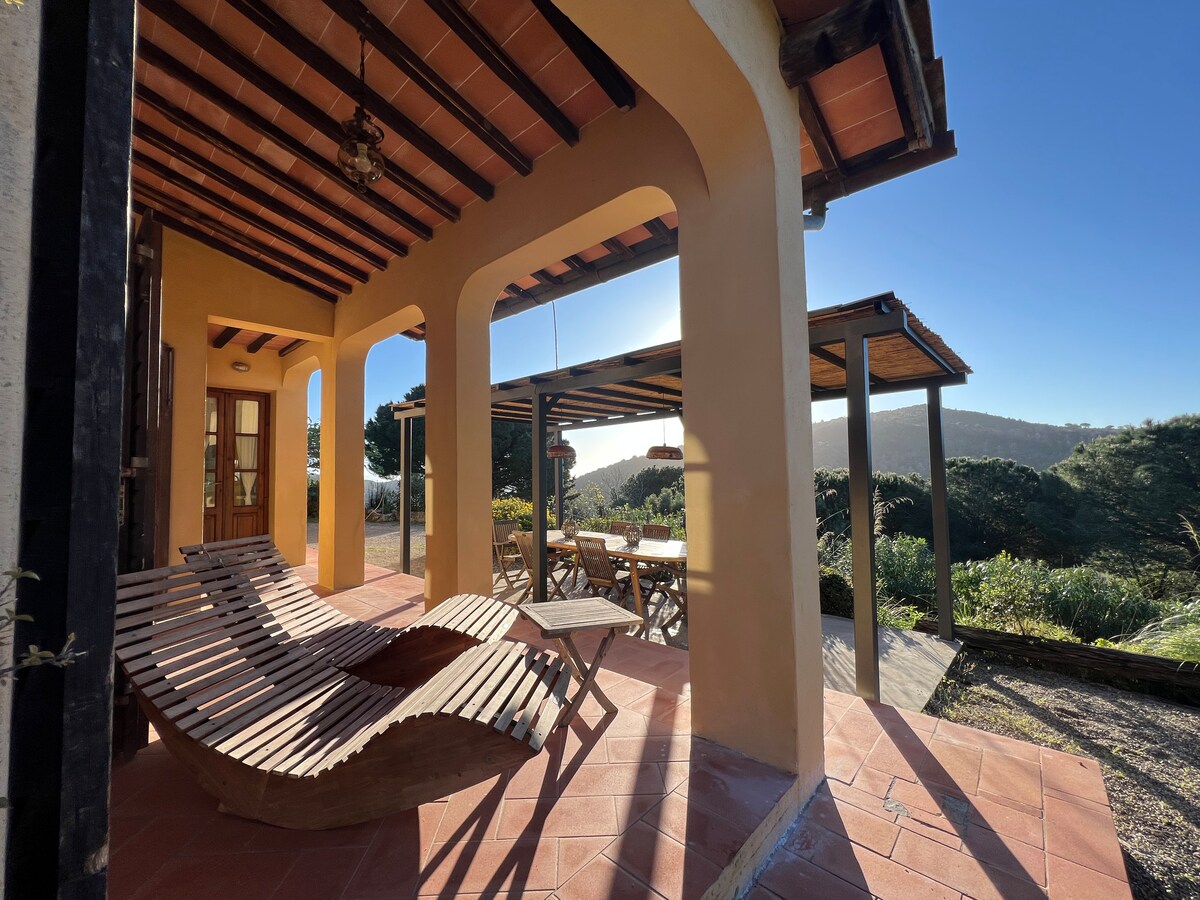 Exclusive Holiday house Elba with panorama