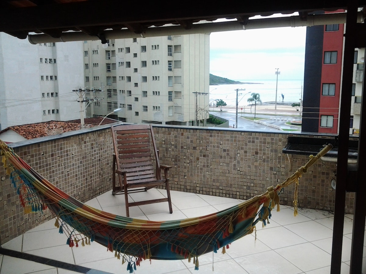 Cobertura Duplex, VISTA PARA O MAR-praia do morro,