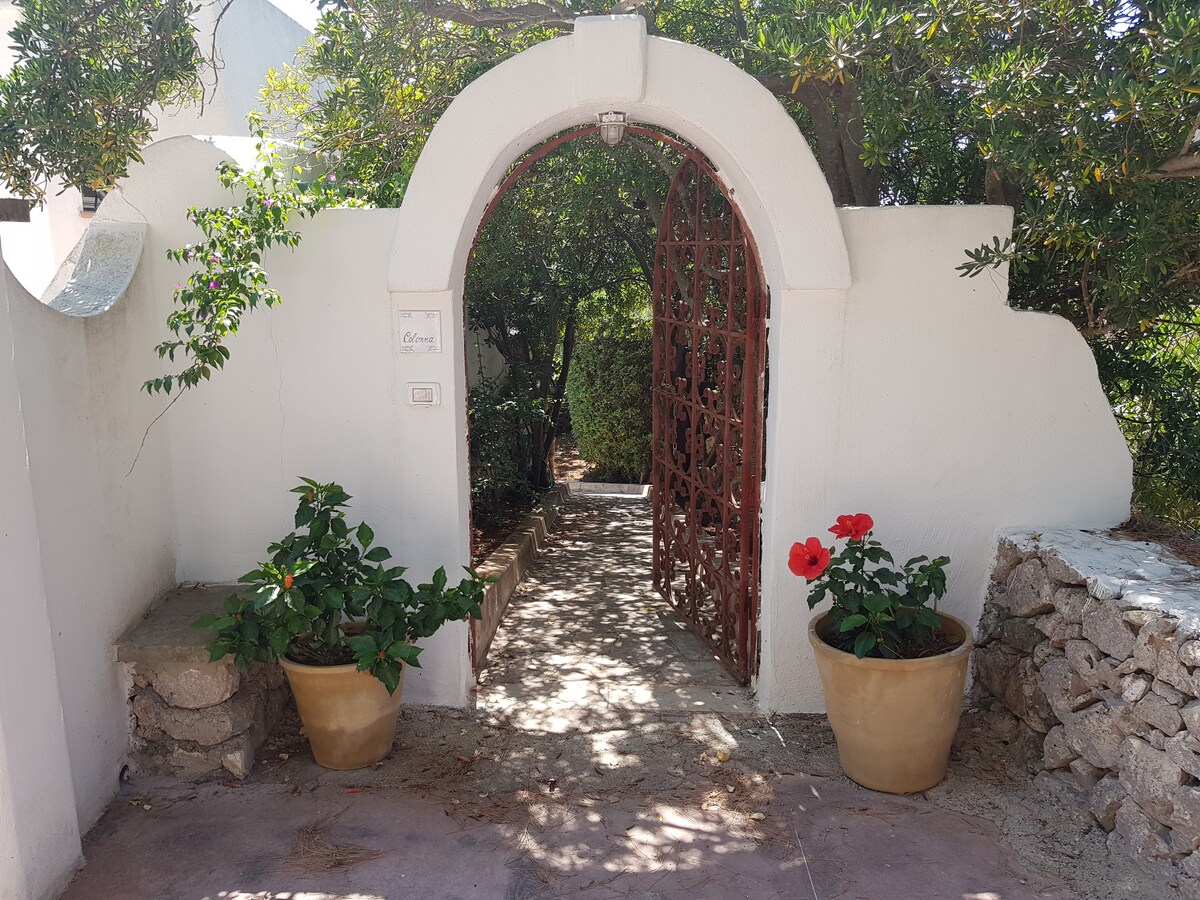 Salento: house on the rocks with spectacular view