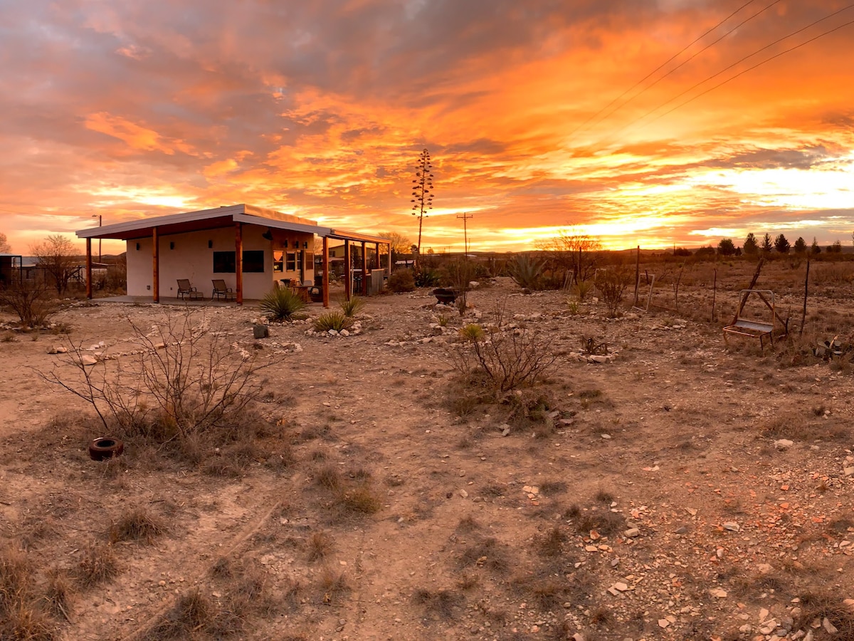 日落牧场，一英亩，面向开阔的高沙漠