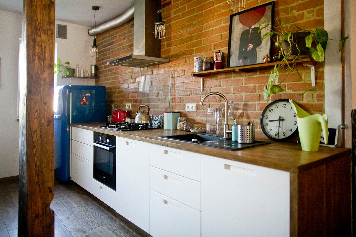 Photographer's 2-floor Attic Loft in the center