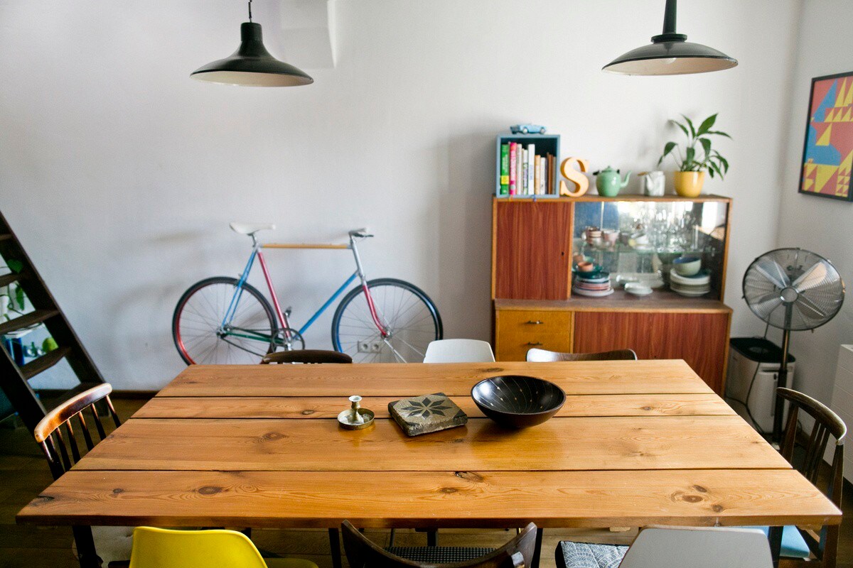 Photographer's 2-floor Attic Loft in the center