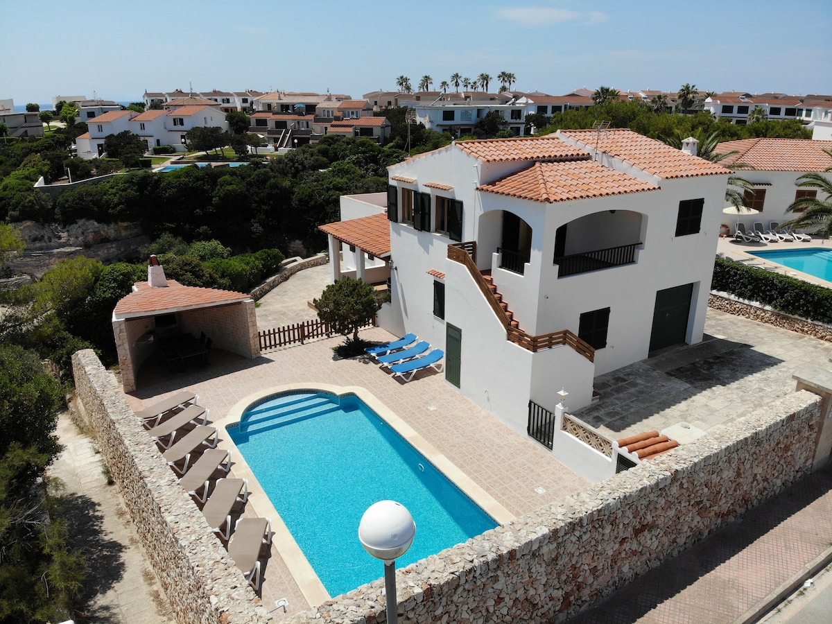 VILLA FORCAT -Villa 11 pers.+Piscina+Bajada playa