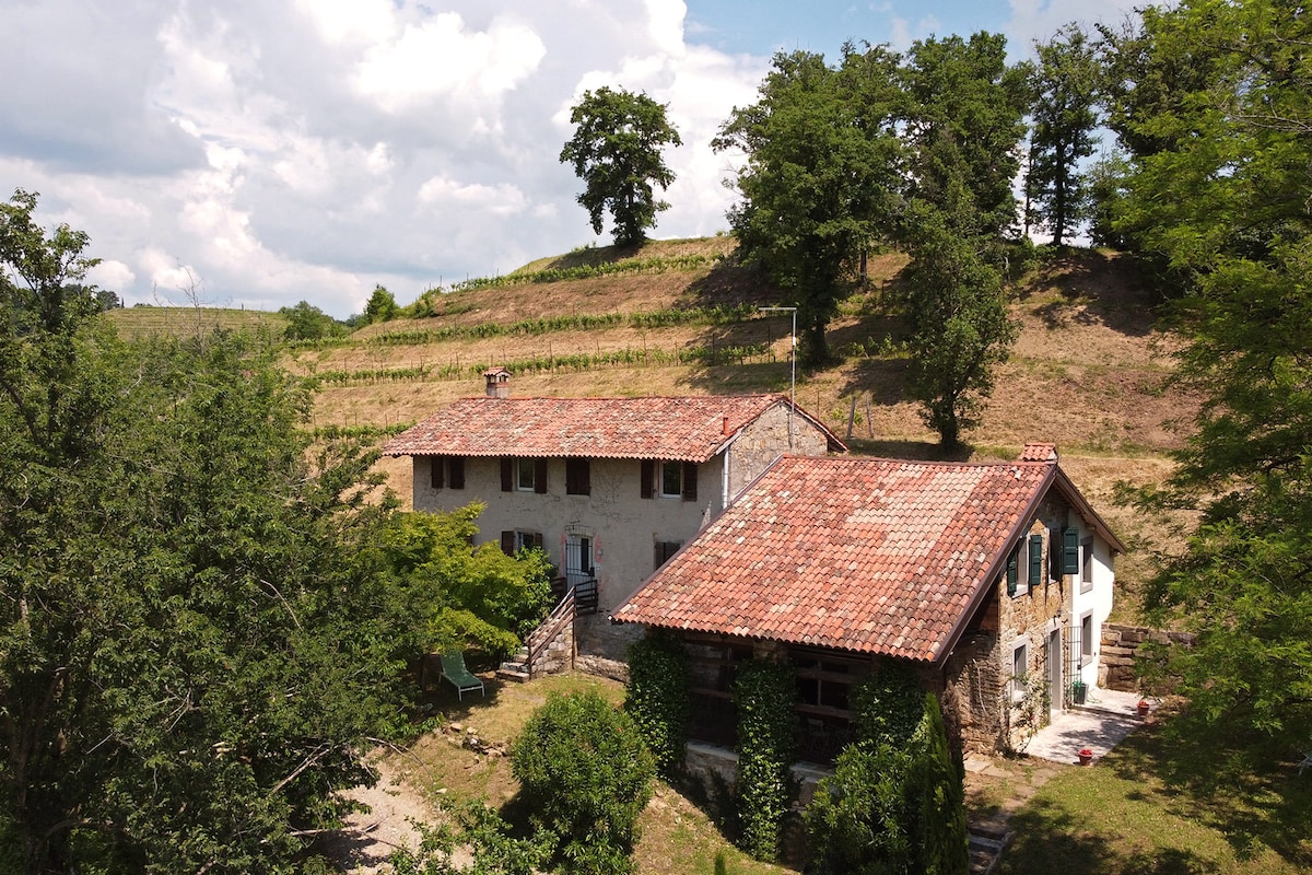 Casa Bianca Torre on the hilldside