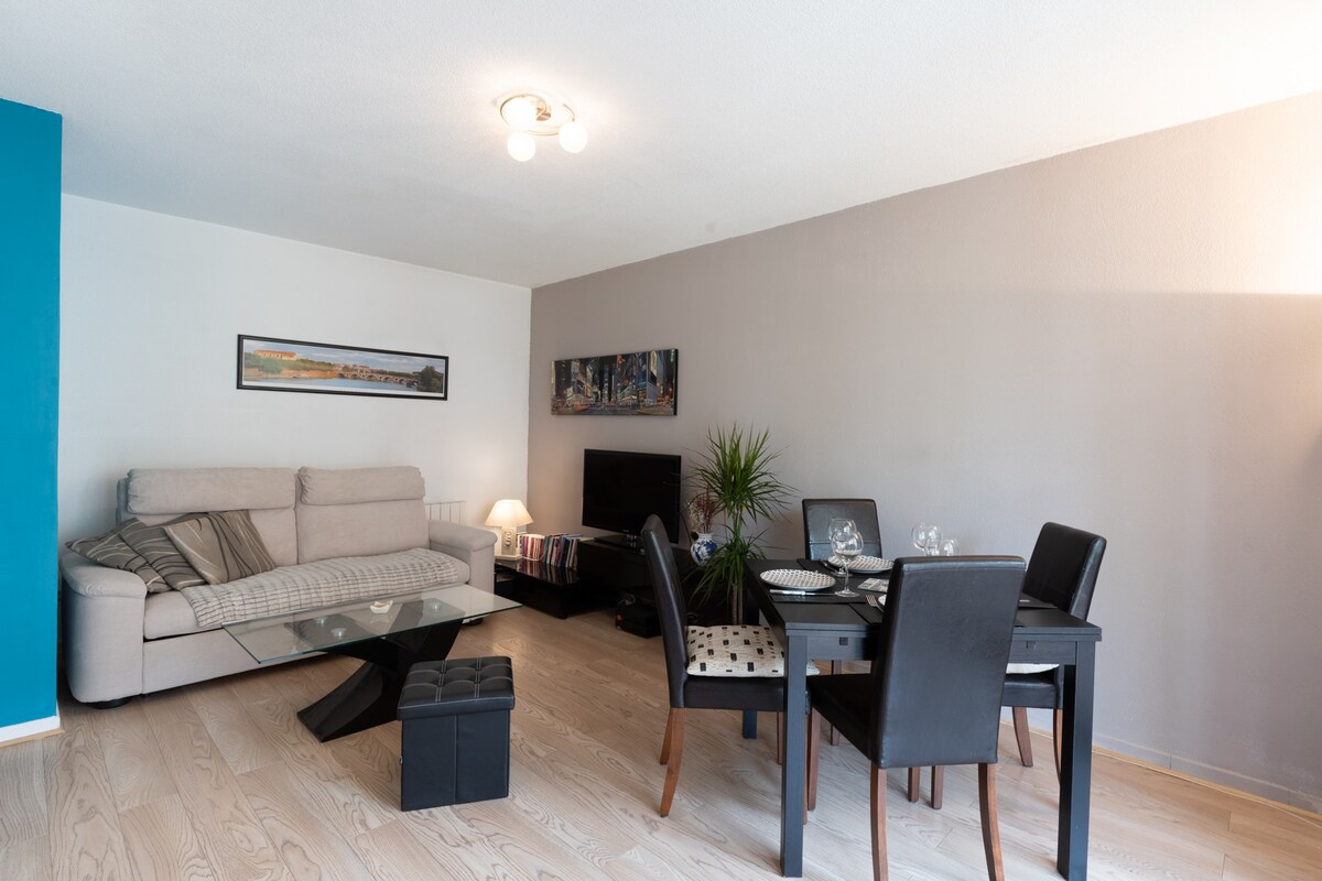 Le Lombez, appartement cosy avec place de parking