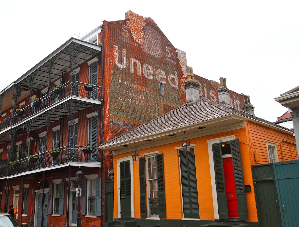 In the Heart of French Quarter Steps Off Bourbon St