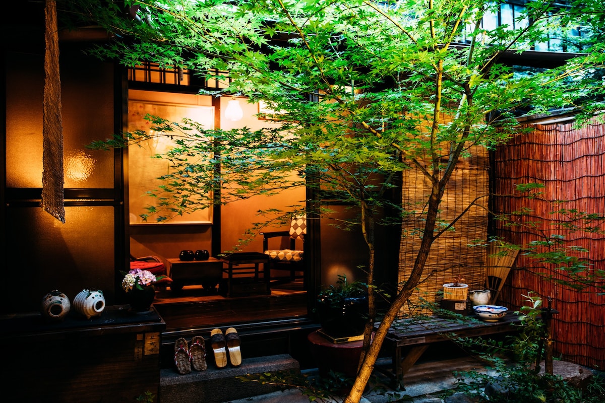 Tsukito 【Twin拥有】100年历史的Machiya House （ 2人）