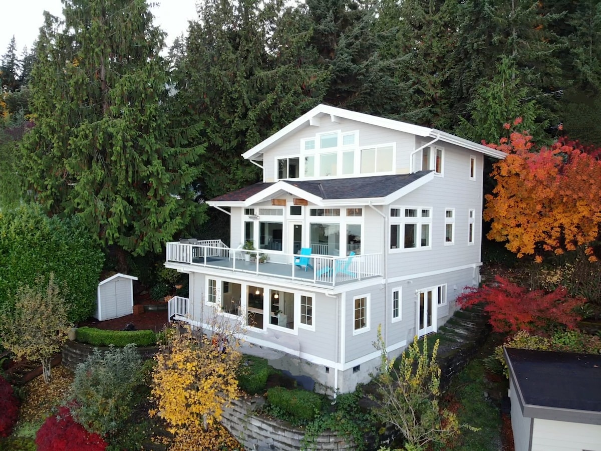 Lake Sammamish Waterfront House -新改建！