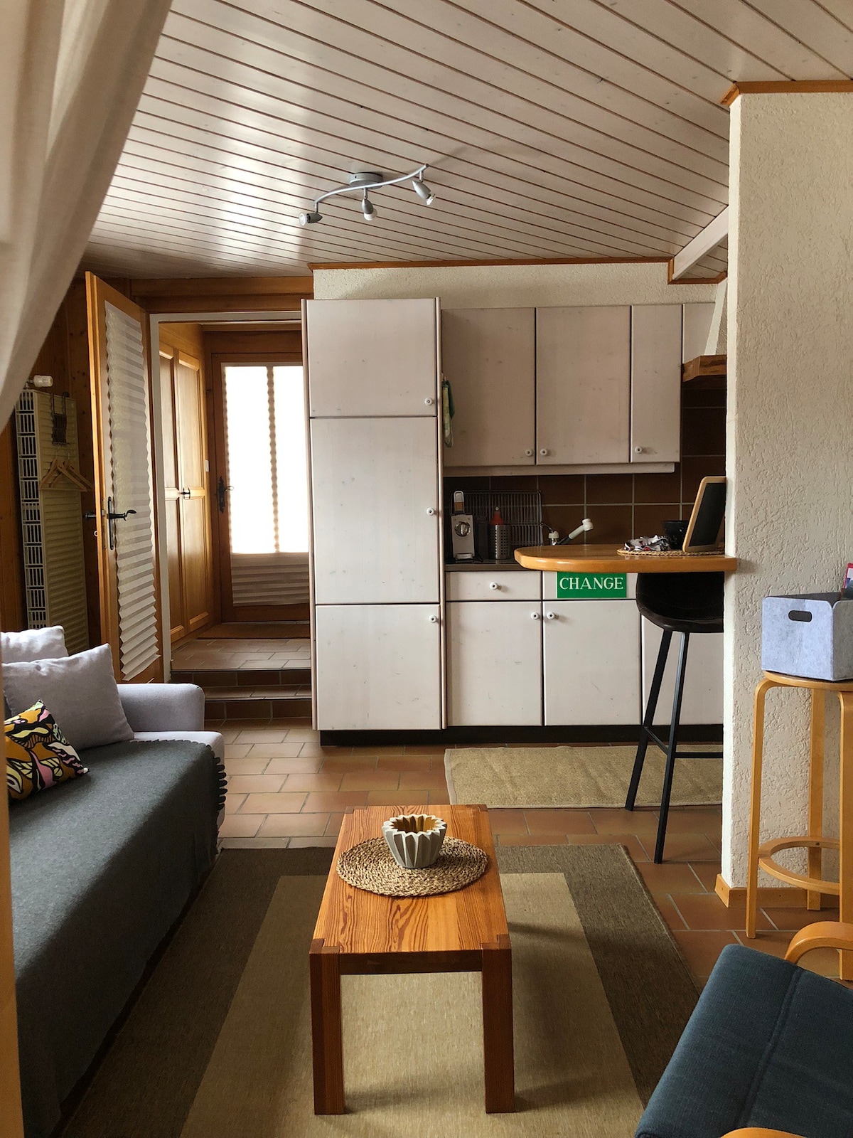 舒适的单间公寓，位于Joux山谷中心