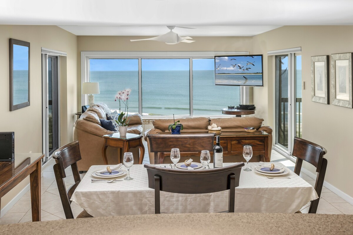Amelia Island Oceanfront Penthouse 2 King Suites
