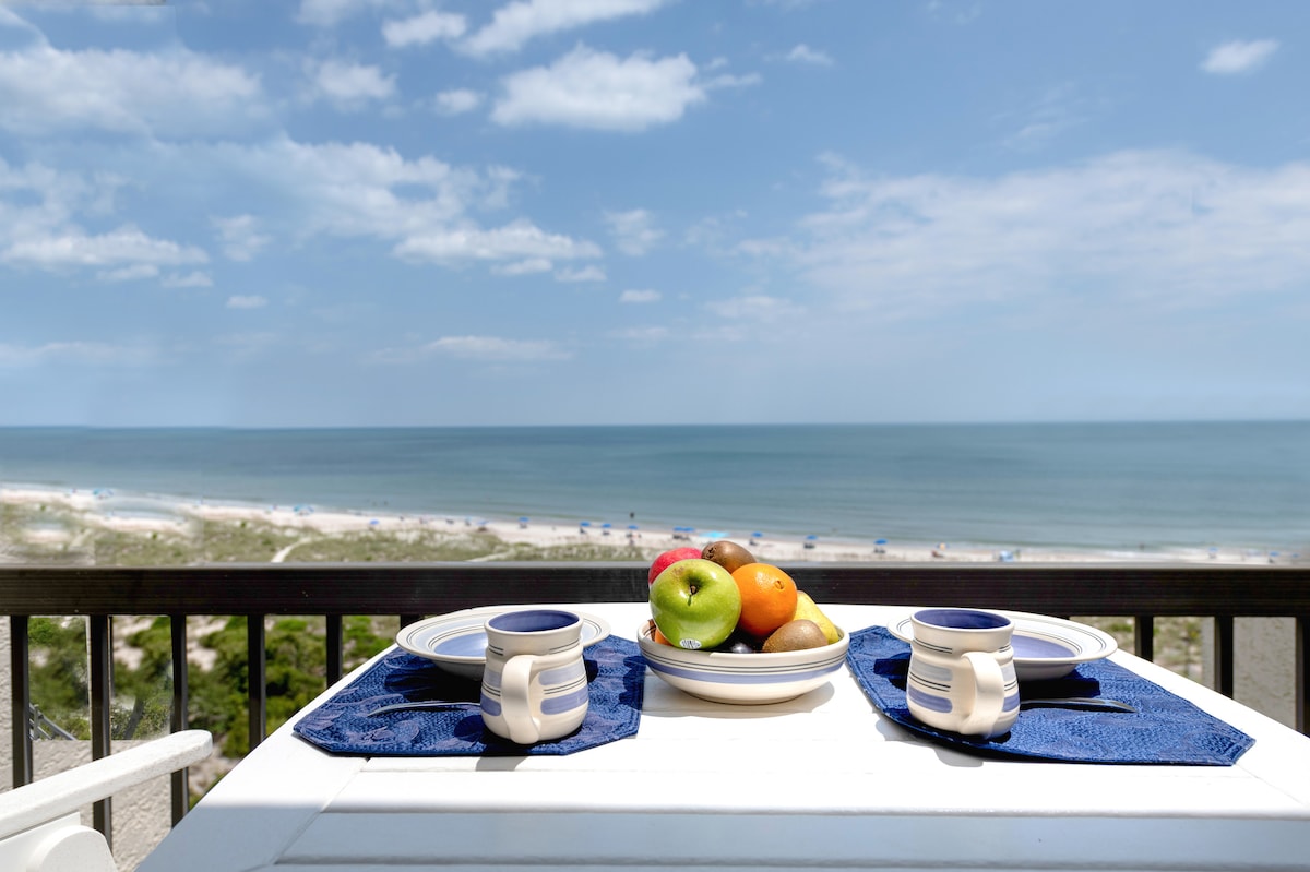 Amelia Island Oceanfront Penthouse 2 King Suites