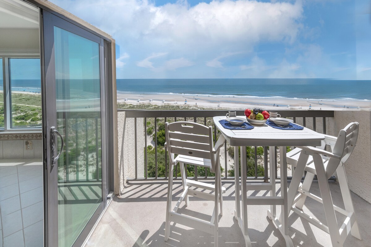 Amelia Island Oceanfront Penthouse 2 King Suites