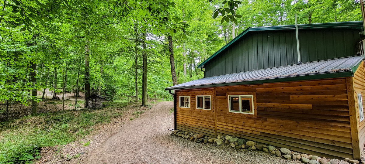 森林中舒适的TinyHouse